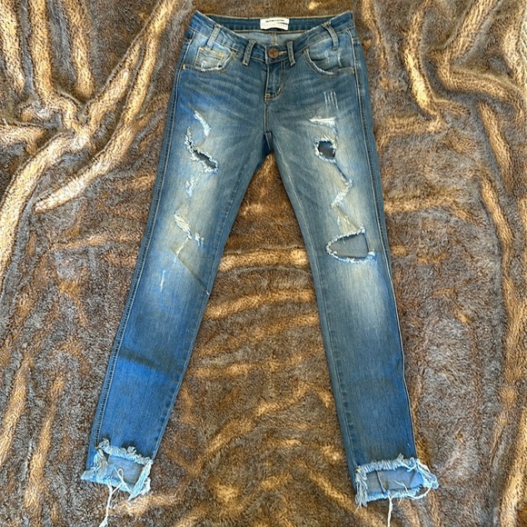 One Teaspoon Denim - One Teaspoon Freebird II Destroyed Jeans Size 27